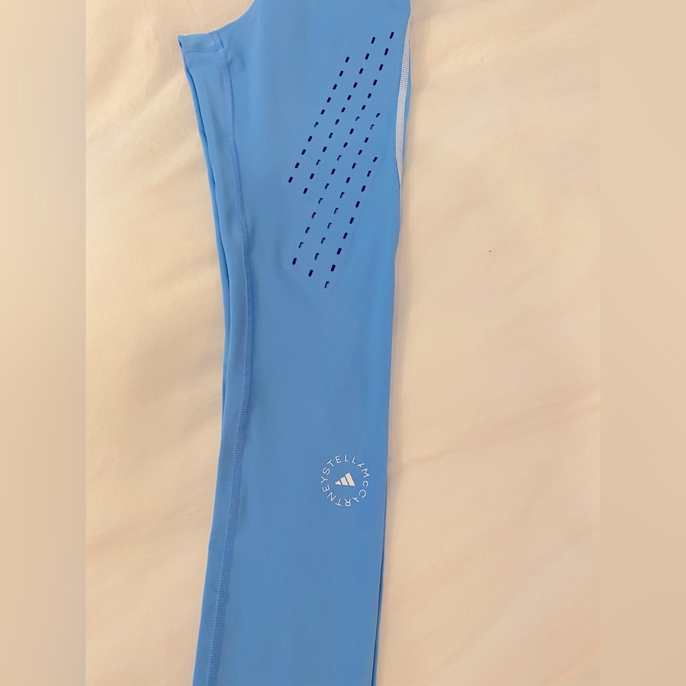 NWOT adidas by Stella McCartney high waist leggings blue - Picture 4 of 14